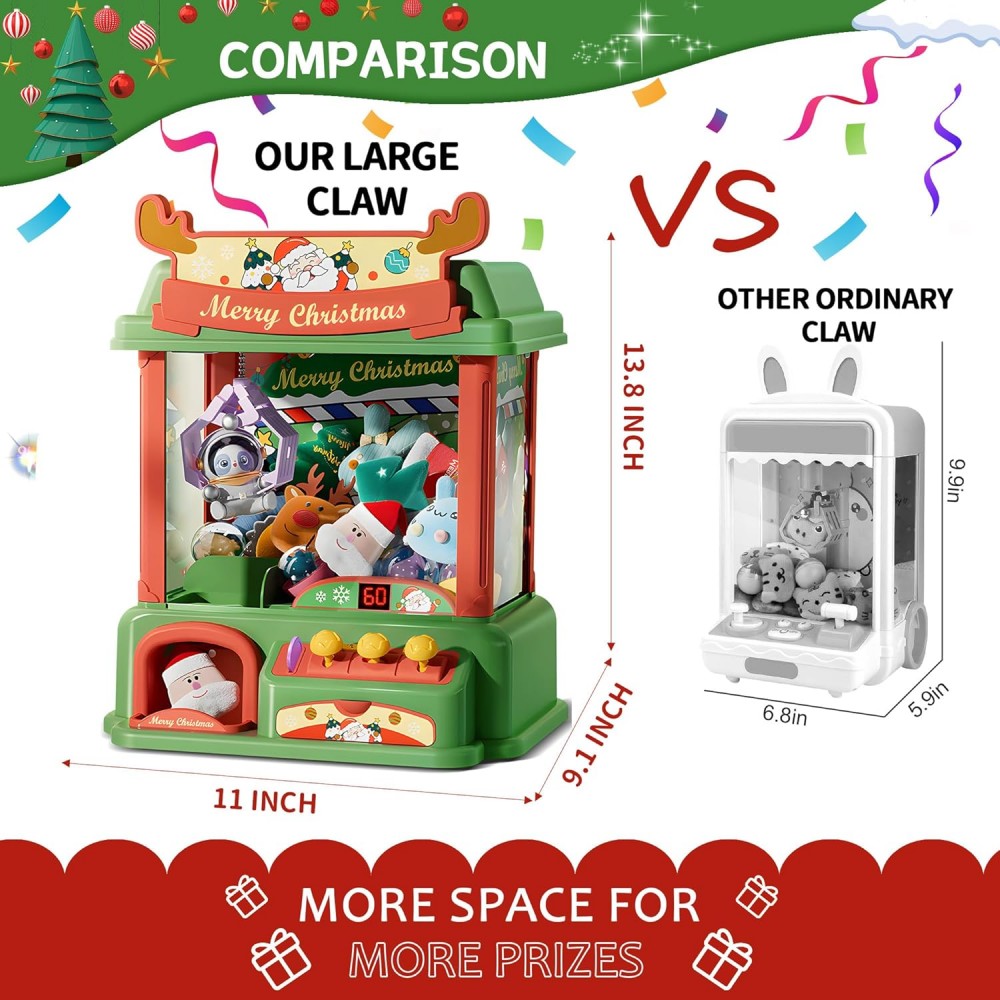 Christmas Claw Machine For Kid - огляд і ціна Arcade Vending & Laundry Revenue