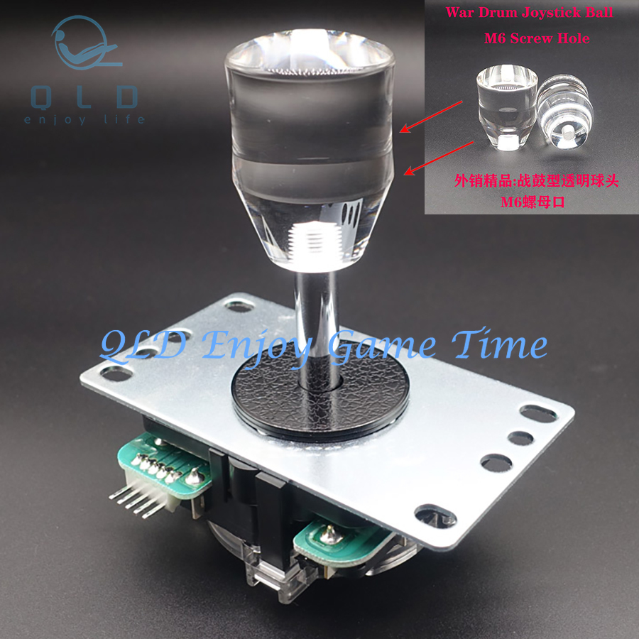 2PCS Arcade Stick War Drum Sha - огляд і ціна Joystick Arcade Parts