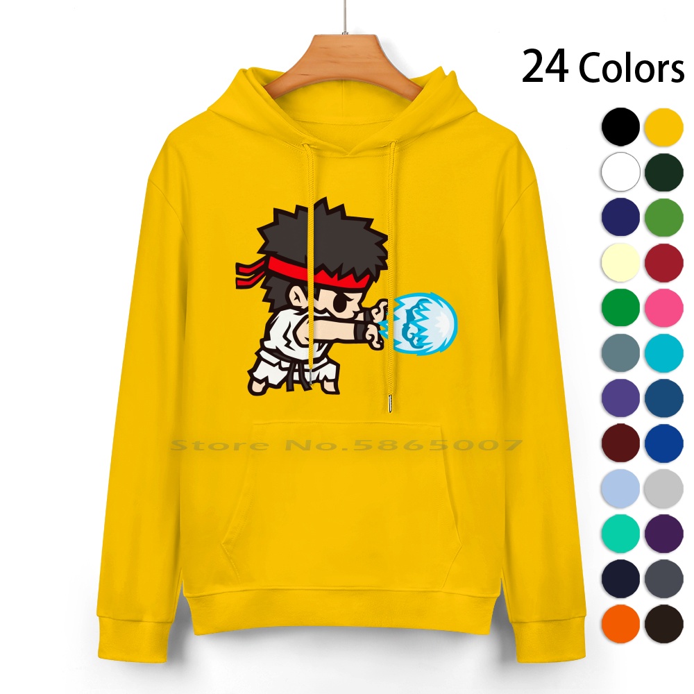 Hadoken Pure Cotton Hoodie Swe - огляд і ціна Arcade Vegas