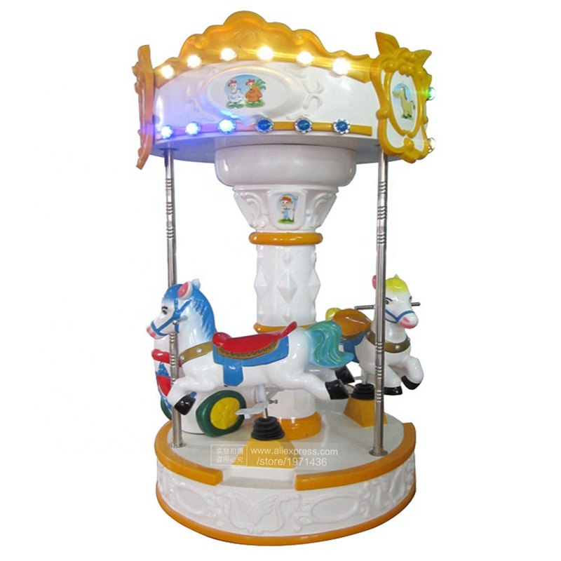 Fiberglass Carousel Horse Chri - огляд і ціна Coin Operated Kiddie Ride