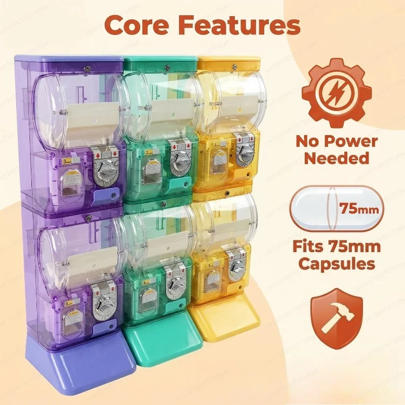 Transparent White Two Tier Gas - огляд і ціна Arcade Vending & Laundry Revenue