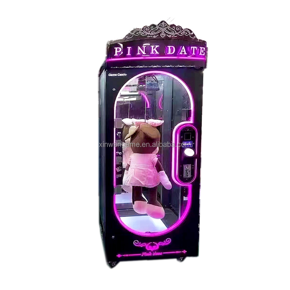 Pink Date Gift Pluche Plush Ki - огляд і ціна Arcade Toy Claw Vending Machine
