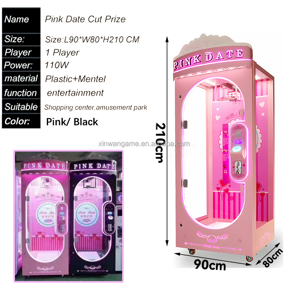 Pink Date Gift Pluche Plush Ki - огляд і ціна Arcade Toy Claw Vending Machine