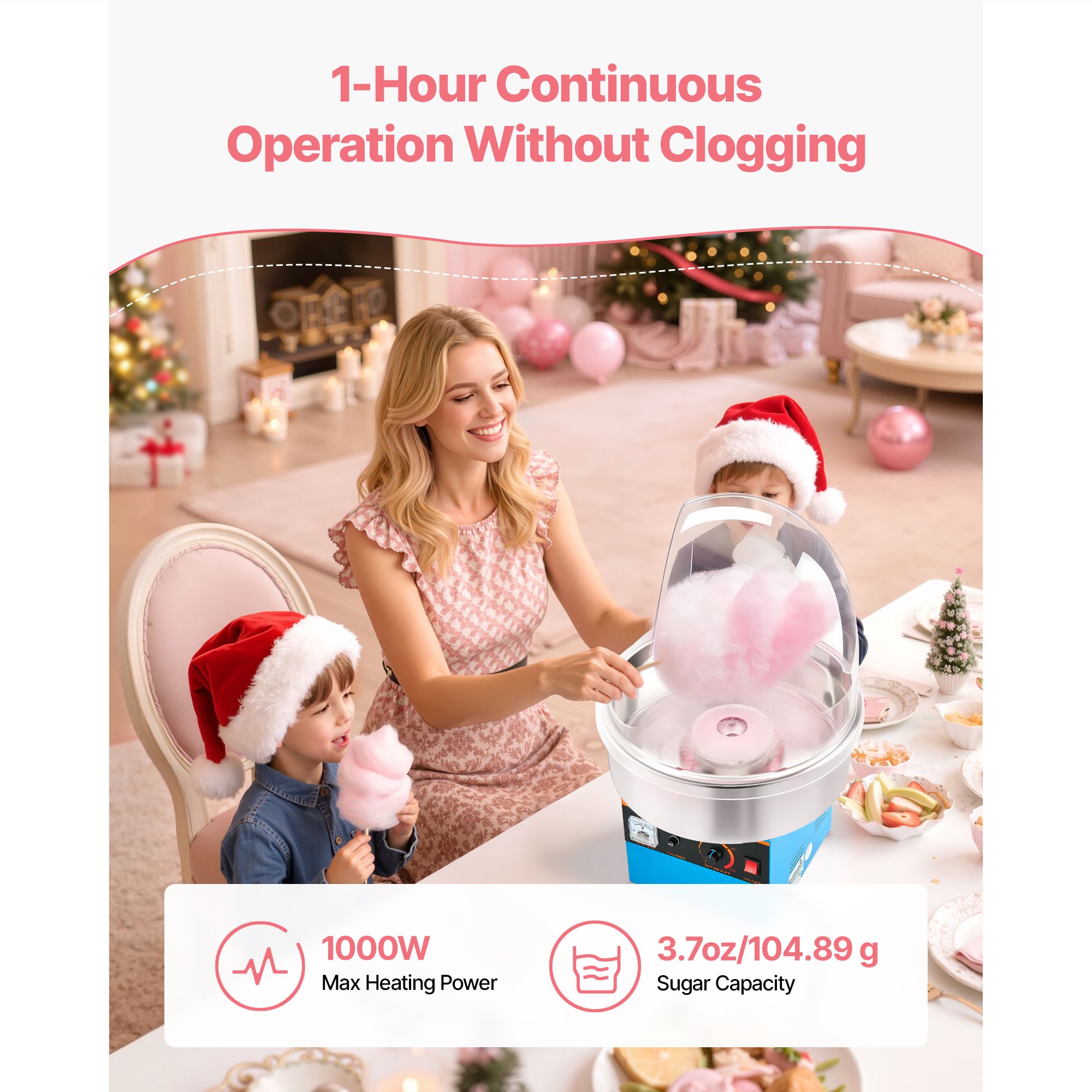 Electric Cotton Candy Machine, - огляд і ціна Candy Floss Machine