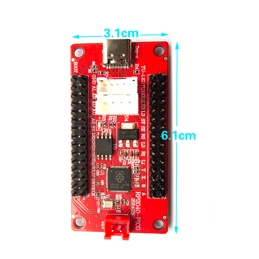 Raspberry Pi Pico Zero Delay U - огляд і ціна Joystick Arcade Parts