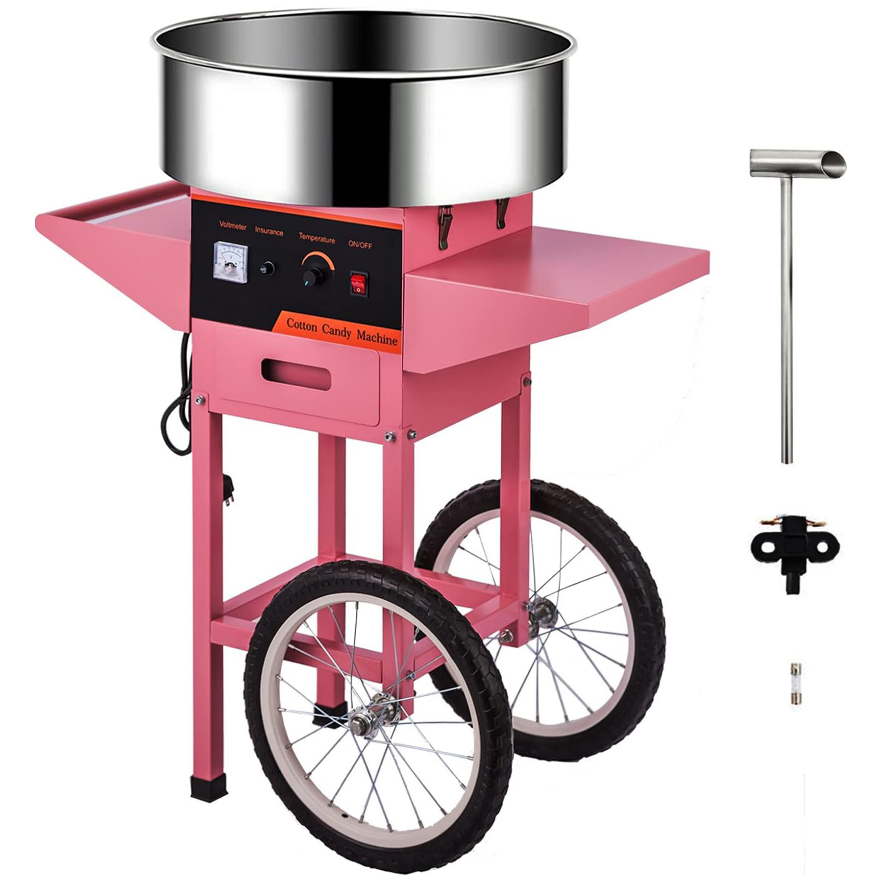 Commercial Pink Cotton Candy M - огляд і ціна Candy Floss Machine