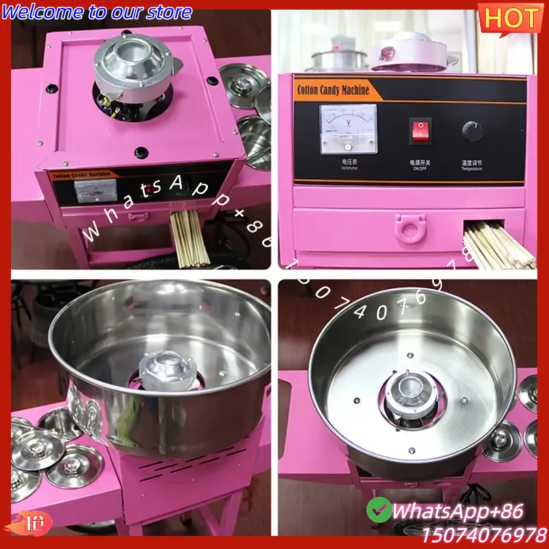 2026 Commercial Electric Autom - огляд і ціна Candy Floss Machine