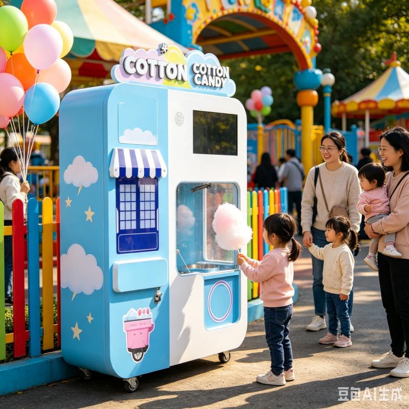 Customized Cotton Candy Vendin - огляд і ціна Candy Floss Machine
