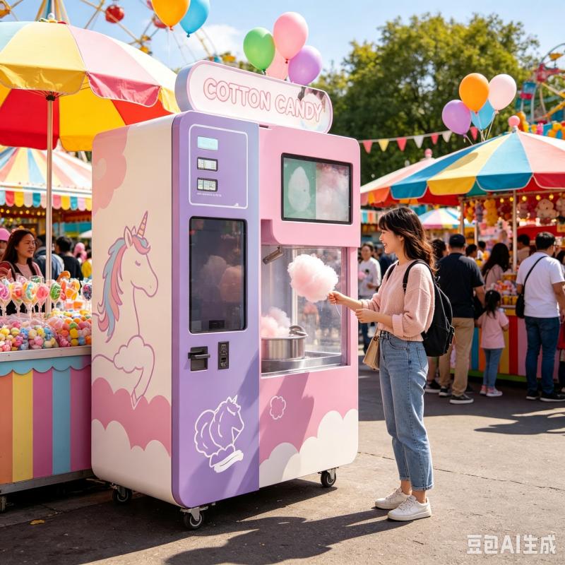 Customized Cotton Candy Vendin - огляд і ціна Candy Floss Machine