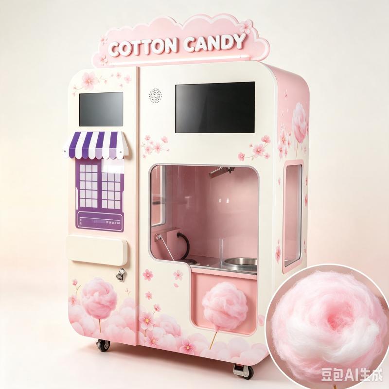 Customized Cotton Candy Vendin - огляд і ціна Candy Floss Machine