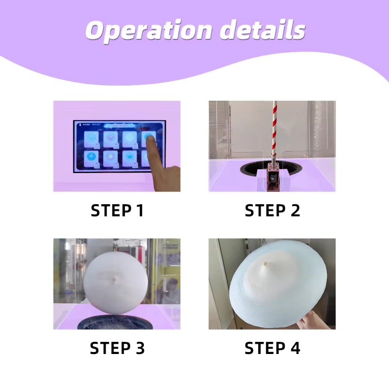 T30 Factory Maker Mini Commerc - огляд і ціна Candy Floss Machine
